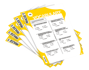 YDT Privilege 12 Vocabulary Yaprak Testler