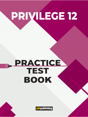 YDT Privilege 12 Practice Test Book