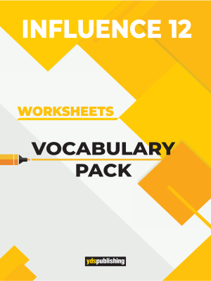 YDT Influence 12 Vocabulary Yaprak Testler
