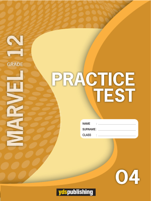 YDT Marvel 12 Practice Test - 04