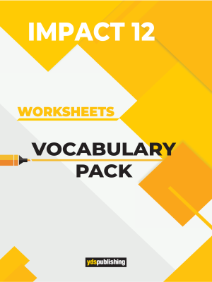 YDT Impact 12 Vocabulary Yaprak Testler