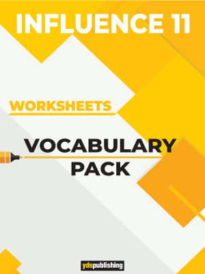 YDT Influence 11 Vocabulary Yaprak Testler