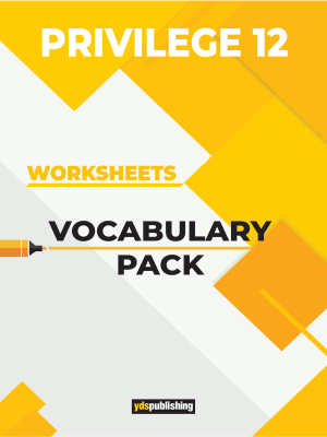 YDT Privilege 12 Vocabulary Yaprak Testler