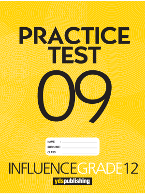 YDT Influence 12 Practice Test - 09